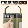 Solar Outdoor Portable Camping Light Solar Charging Foldable 2000mah Power Bank Intelligent Display Portable Hanging Tent Light