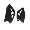 For Kawasaki NINJA ZX10R ZX-10R 2011-2017 2018 2019 Motorcycle Heel Plates Rearset Foot Peg Carbon Fiber Twill Pedal Protector
