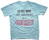 Sex Pistols T Shirt Never Mind The Bollocks  Blue Dip Dye New Official