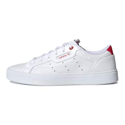 Sleek Heart Embossed - White Scarlet Женские кроссовки Cloud-White Core-Black FZ1829