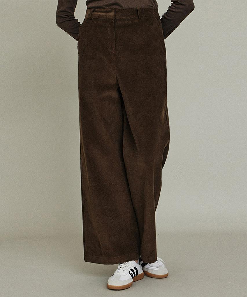 ITOV SEOUL Corduroy Wide Pants Br