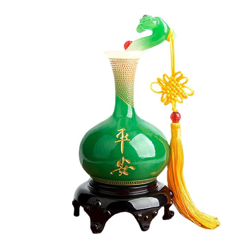 Ваза PingAn Ruyi, украшение для дома, гостиной, винного шкафа, аксессуаров для крыльца, теплых подарков