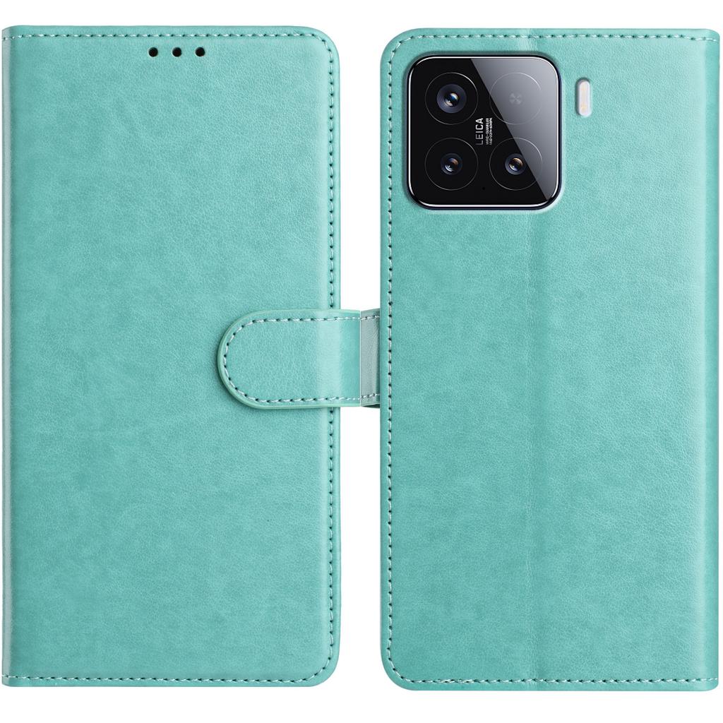 For Xiaomi 15T Pro Wallet Phone Case Stand PU Leather Folio Flip Cover with 8 Card Slot
