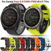 Quick Fit 22mm 26mm Silicone WatchBand for Garmin Fenix E 8 47 51MM 7X 7 Enduro 3 6 6X Pro Solar 5 5X Plus Epix Pro Bracelet Strap