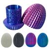 3D Printed Maze Egg Puzzle Box Brain Teaser Maze Egg Storage Box Dragon Egg Fidget Toy for Kids Adults Home Office Desk