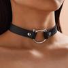 2023 New Punk Gothic PU Leather Choker Heart Cat Collar Neck Jewelry Accessories Girls Necklace M7Z6