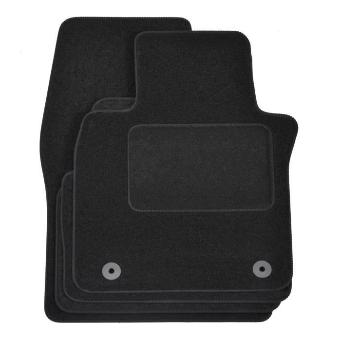 Tapis De Sol - Mazda - CX30 - Velours Noir - 4 Pièces - Ajustement Précis