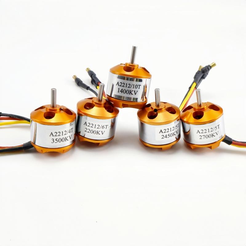 1 шт. Бесколлекторный двигатель A2212 1400KV 2200KV 2450KV 2700KV 3500KV для RC самолета Платформы Бесколлекторный Внешний Роторный Двигатель