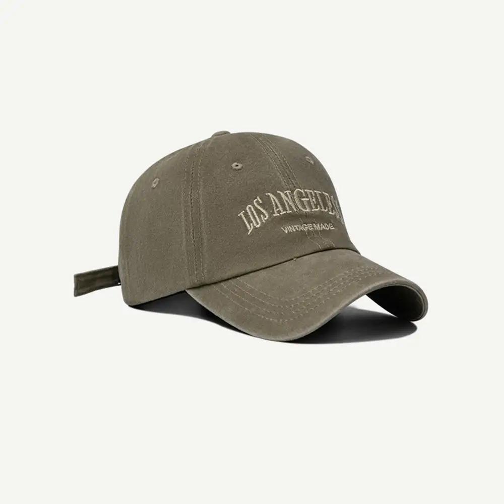 Хлопковая Бейсболка с Вышивкой Буквы W, Кепка Snapback, Кепка-Козырек, Шляпа, Потертая, Ношеная, Прилегающая Кепка Для Мужчин, Индивидуальные Кепки 2023