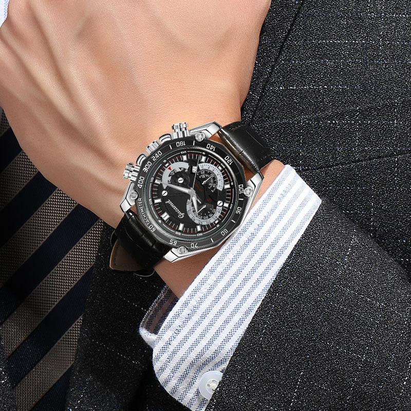 GUCAMEL Новые часы Электронные часы Часы-календарь Наручные часы