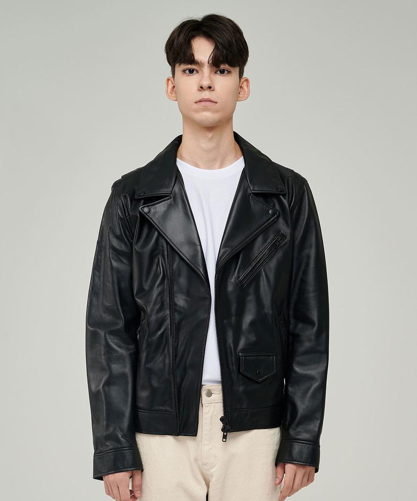 Dreamworld [Lambskin] Black Rider Jacket_026