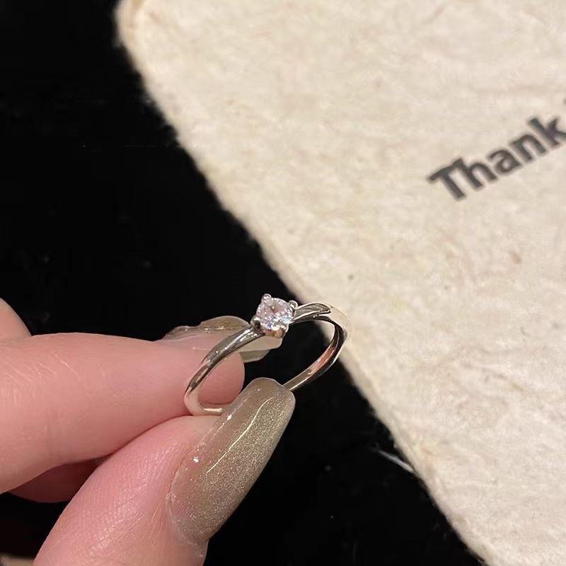 «Модное корейское кольцо на указательный палец 2025 года, милый дизайн, универсальное, для повседневного ношения»