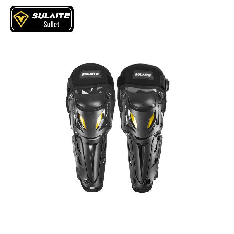 Ветрозащитная защитная экипировка для гонок на мотоциклах: Комплект электрических наколенников и налокотников