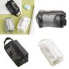 Large Capacity Designs Sturdy Mesh Organizers Pouch Clear Designs Portable Accessory for Easy Storage of Small Items