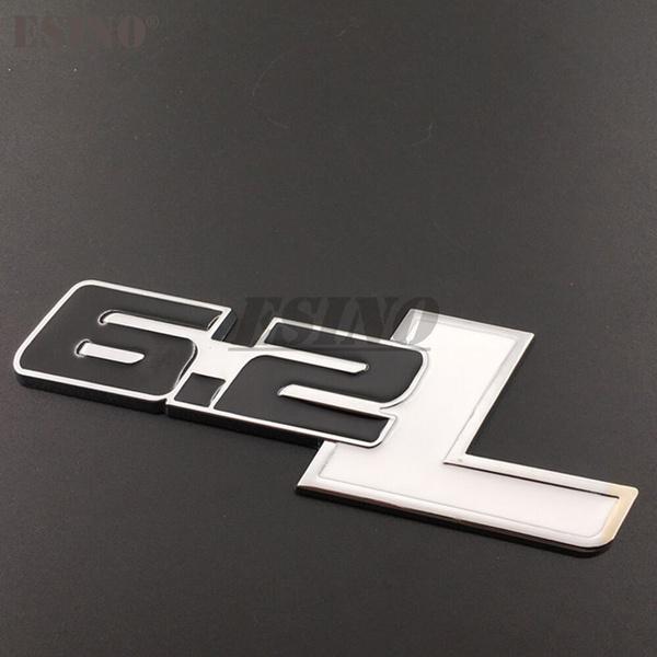 3D 6.2L багажник автомобиля, значок из цинкового сплава, эмблема для задней части кузова, задняя дверь, крыло, клейкий стильный значок, наклейка для Ford Raptor SVT F150 F350