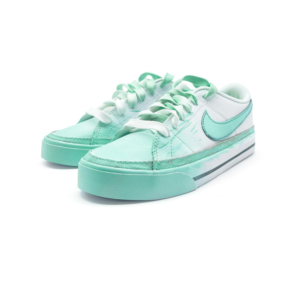 Nike Court Royale Kiwi Cushioning Low top Skateboard Shoes Unisex White DH3161-100(team912-)