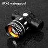 НОВЫЙ светодиодный велосипедный фонарь T6 с задним фонарем, перезаряжаемый через USB, зум-фонарь для велосипеда, велосипедный фонарик, аксессуары для велосипеда