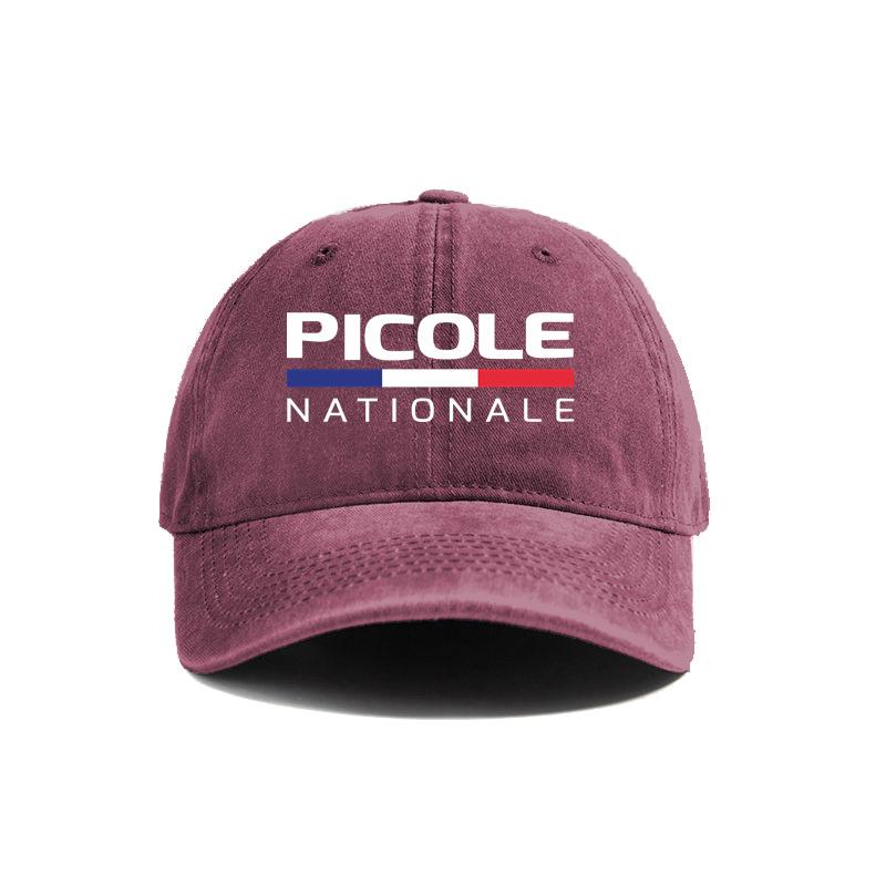 Distresseded Vintage Distressed Cap Picole Nationale New Brand Latest Fresh Hats Cap Men Retro Outdoor Summer Adjustable Picole Baseball Caps Hat