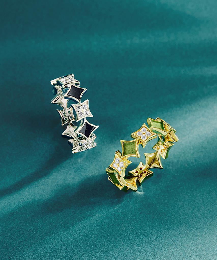 Серебряное кольцо Lola Rose Starry Ring для женщин