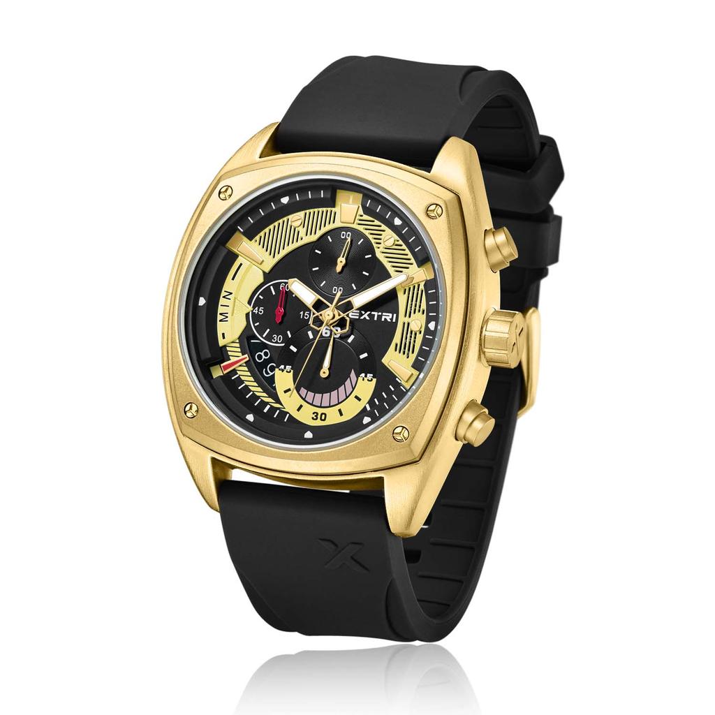 Men's Sports Watch Quartz Watch Military Watch Casual Men's Watch Analog Calendar Men's Watch Silicone Strap