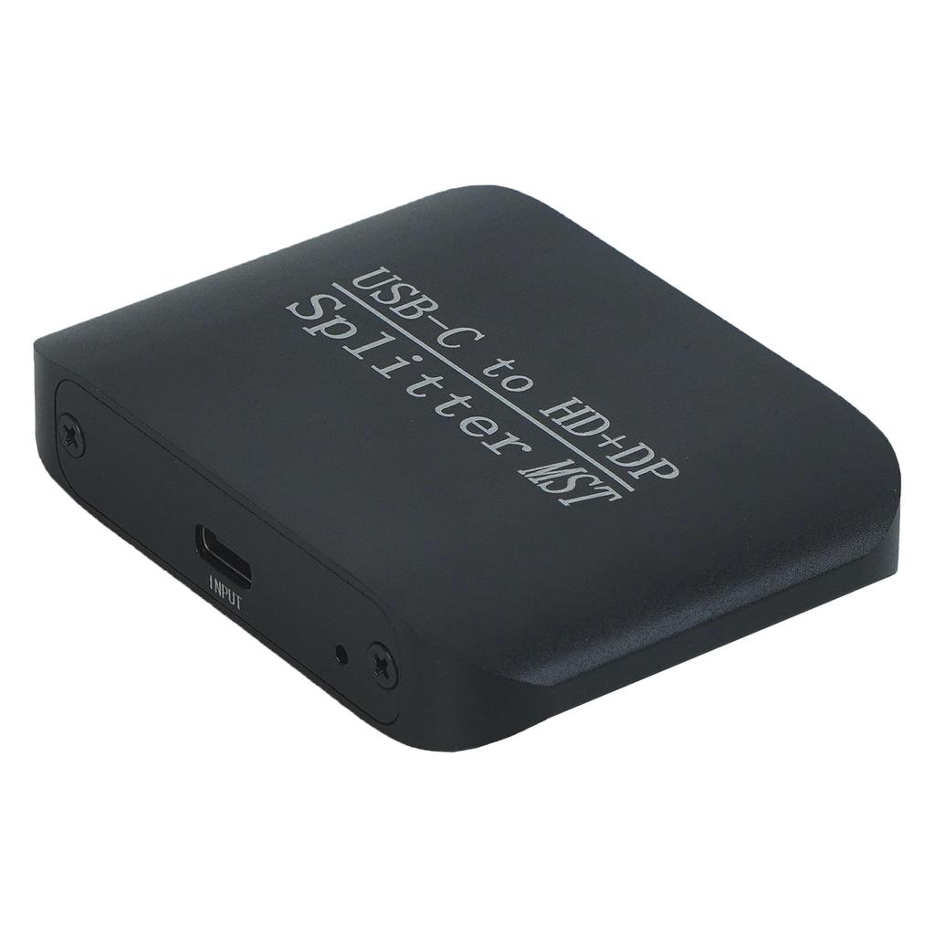 Разветвитель Type-C на HDMI+DP 1x2 для ноутбука MST Дисплей на два экрана Один вход два выхода