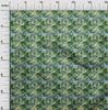 oneOone Ткань Cotton Flex Forest Green Abstracts Craft Projects Decor Fabric Printed By The Yard 40 Inch