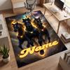 vivid horse (1) Personalized name Office Carpet Stylish Decor for Living Room Bedroom Kitchen