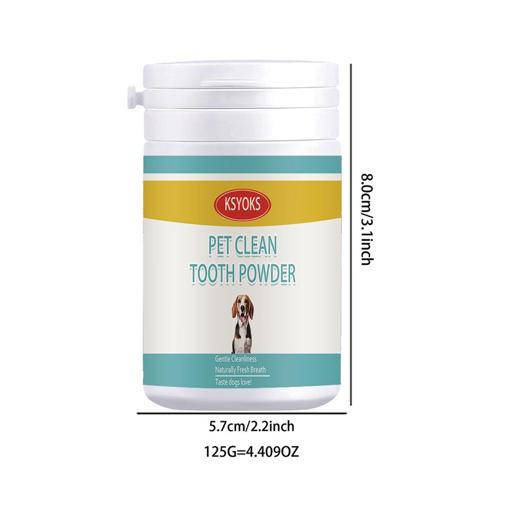 Pet Tooth Powder Deeply Cleans the Gaps Between Teeth and Food Residues, with Obvious Cleaning Effects, Making Furry Children's Breath Fresh