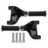 Motorcycle Passenger Rear Foot Pegs Rest Pedal for 883 1200 XL Sportster 04 13