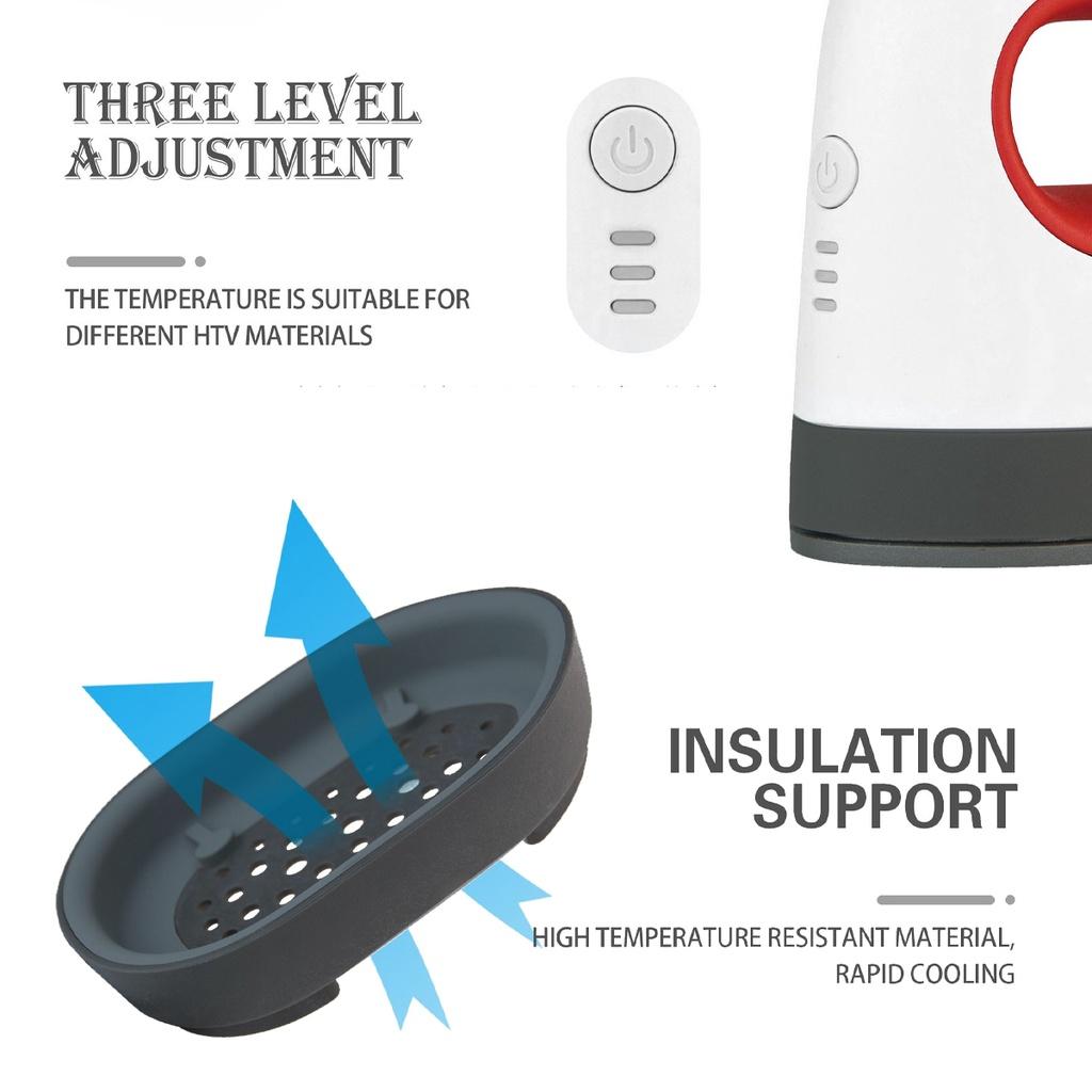 150 Вт Портативный DIY Легкий Термопресс Мини Машина для Печати на Футболках Нагрев Термотрансферный Пресс Гладильные Машины для Одежды Сумок Шляп