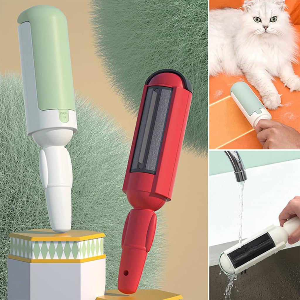 Ролик-щетка для удаления шерсти животных Палочка Щетка Очиститель для одежды Дивана Удаление плавающей шерсти