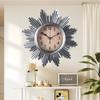 Living Room American Clock Creative European Wall Clock Retro Art Wall Watch Decorative Wall Clock Home Silent Fashion Clock