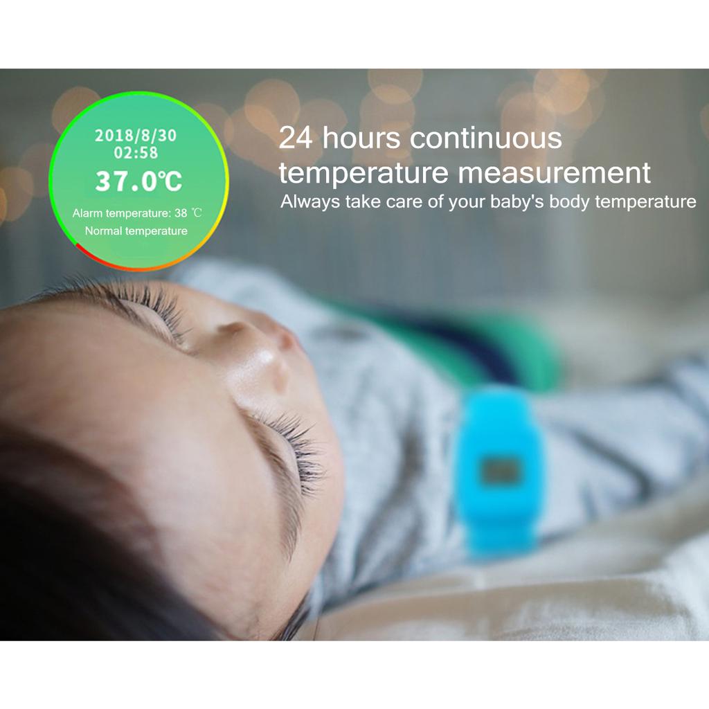 Kids bluetooth Smart Watch Thermometer Bracelet Children Temperature Monitor