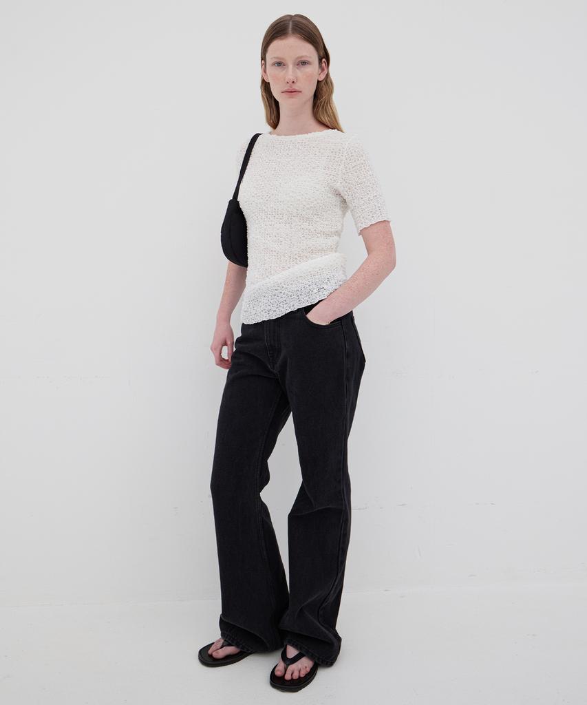 Джинсы Leuba Relaxed Bootcut - Черные