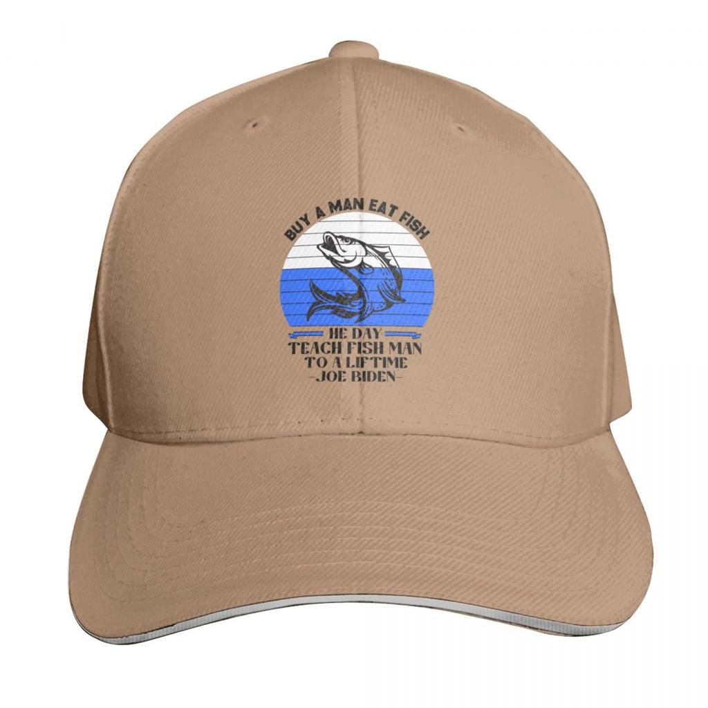 Buy A Unisex Eat Fish Baseball Cap Sunhat Visor party Hat Hat Luxury Brand Caps For Women Unisexs