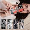 Чехол для телефона с аниме B-Bocchi The Rock Для IPhone 17 Air 16 E Pro Max 15 14 13 Mini 12 Pro 11 Max Plus Черный Чехол