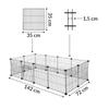 Playpen Cage Metal Pen for Rabbits Small Animals Foldable Run