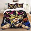 Аниме Yu Gi Oh 3D Комплекты постельного белья печатный пододеяльник Взрослые_ детская кровать одеяло день рождения подарок дропшиппинг