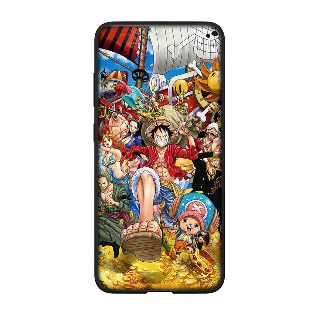 Для Samsung Galaxy S25 S24 S23 Ultra FE Plus A17 A37 A57 A56 A55 A06 A16 A15 A36 A26 A35 A05 A25 A54 A34 Чехол для телефона Аниме Нами Ван Пис Луффи Обложка
