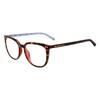 Kate Spade Ks Albi Bb 086 2.00 Womens Square Reading Glasses 52mm Dark Havana