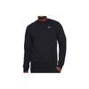 Nike Logo Print Crew Neck Long Sleeve Pullover Sweatshirt Men Sweatshirt Black 623459-010