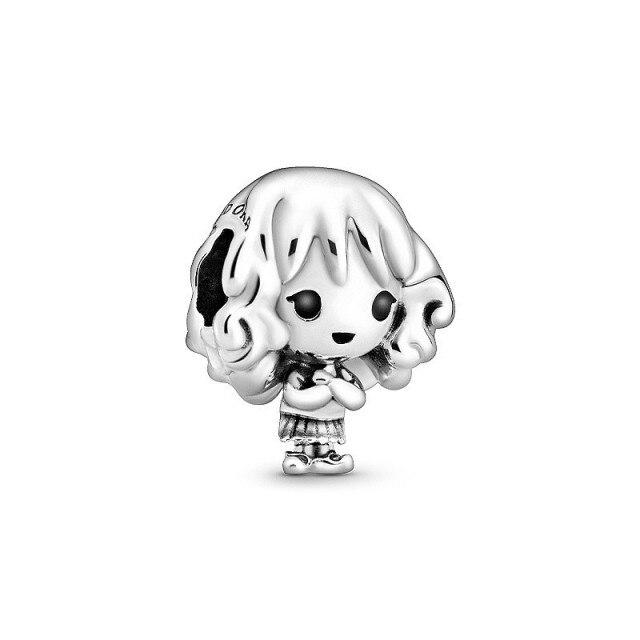 Новый 925 стерлингового серебра вращающийся подвесной подвесной ключ с крыльями, браслет с подвесками для женщин, ювелирные изделия в подарок