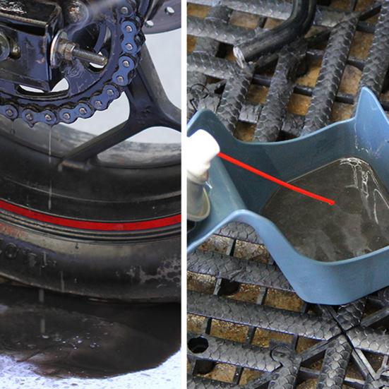 Convenient Lightweight Tool Flywheel Clean Durable Dark Blue Bike Chain Cleaner for Motorcycles