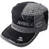 Distressed Cotton Work Deep Black 01 Men's Cap, Golf/Baseball Cap, Black, Fit, Spring/Summer,