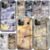 Мультяшный стеклянный чехол для астронавта для Apple iPhone 14 11 13 Pro 12 7 8 Plus SE 2022 XR X XS Max 6 6S Закаленная крышка для телефона