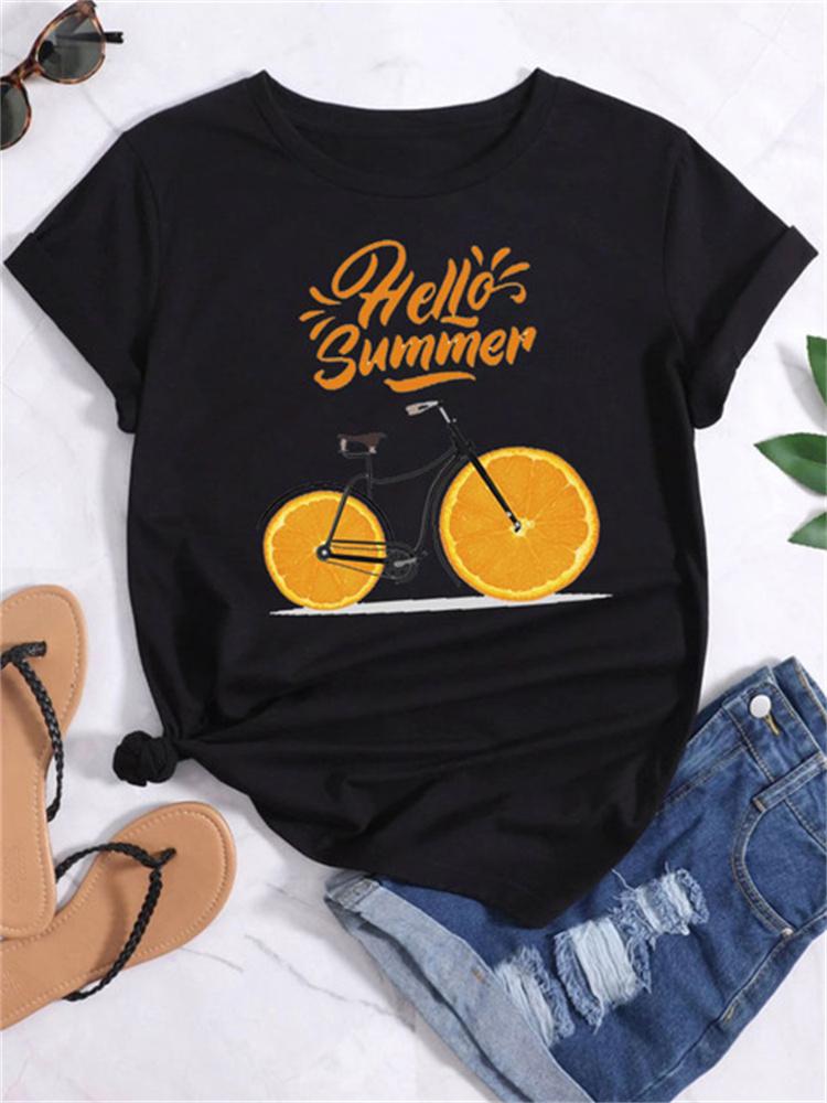 Maycaur Новая летняя забавная женская футболка с принтом арбуза и фруктов Harajuku Белые футболки с рисунком повседневные женские топы женская одежда