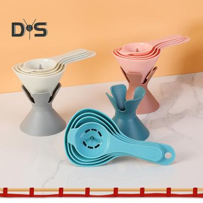 6 шт./компл. кухонные воронки без бисфенола А, штабелируемые удобные воронки для твердой пищи, жидкого растительного масла