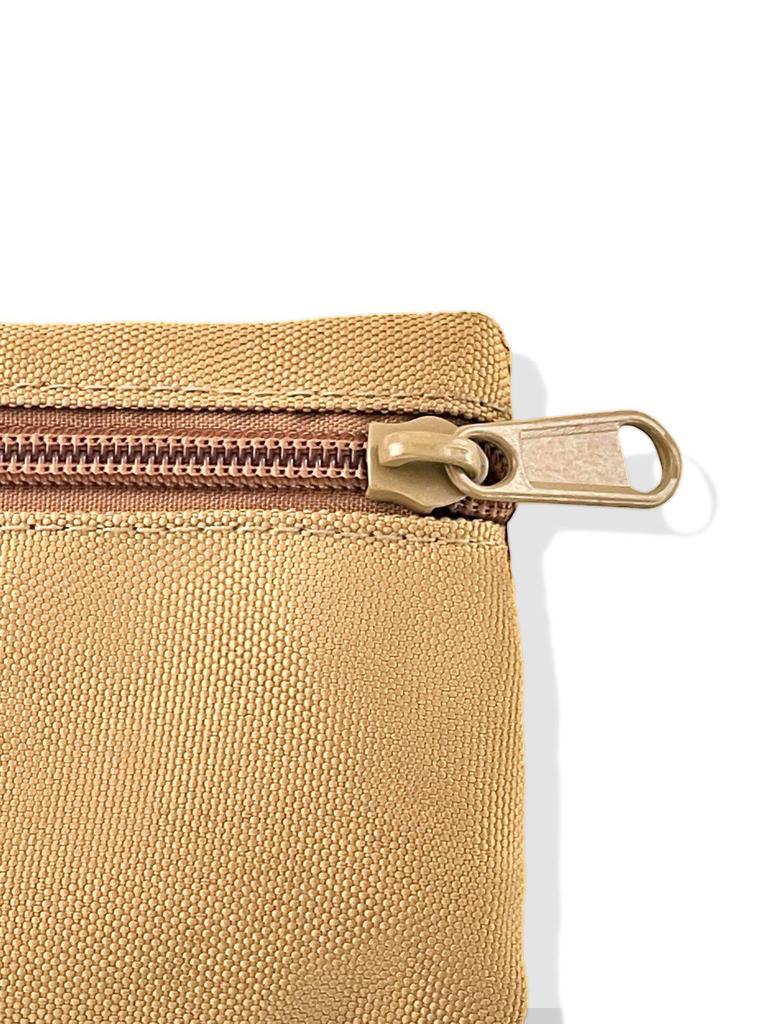Outdoor Tactical Mini Coin & Key Canvas Pouch with Zipper