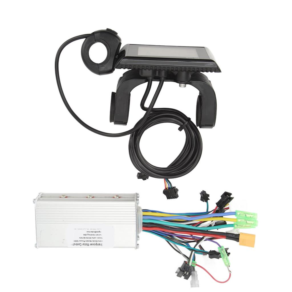 36В 48В 60В 500Вт 28А Панель W900 Синусоидальный 3-режимный Бесколлекторный Контроллер Комплект Комплект для Переоборудования Электровелосипеда