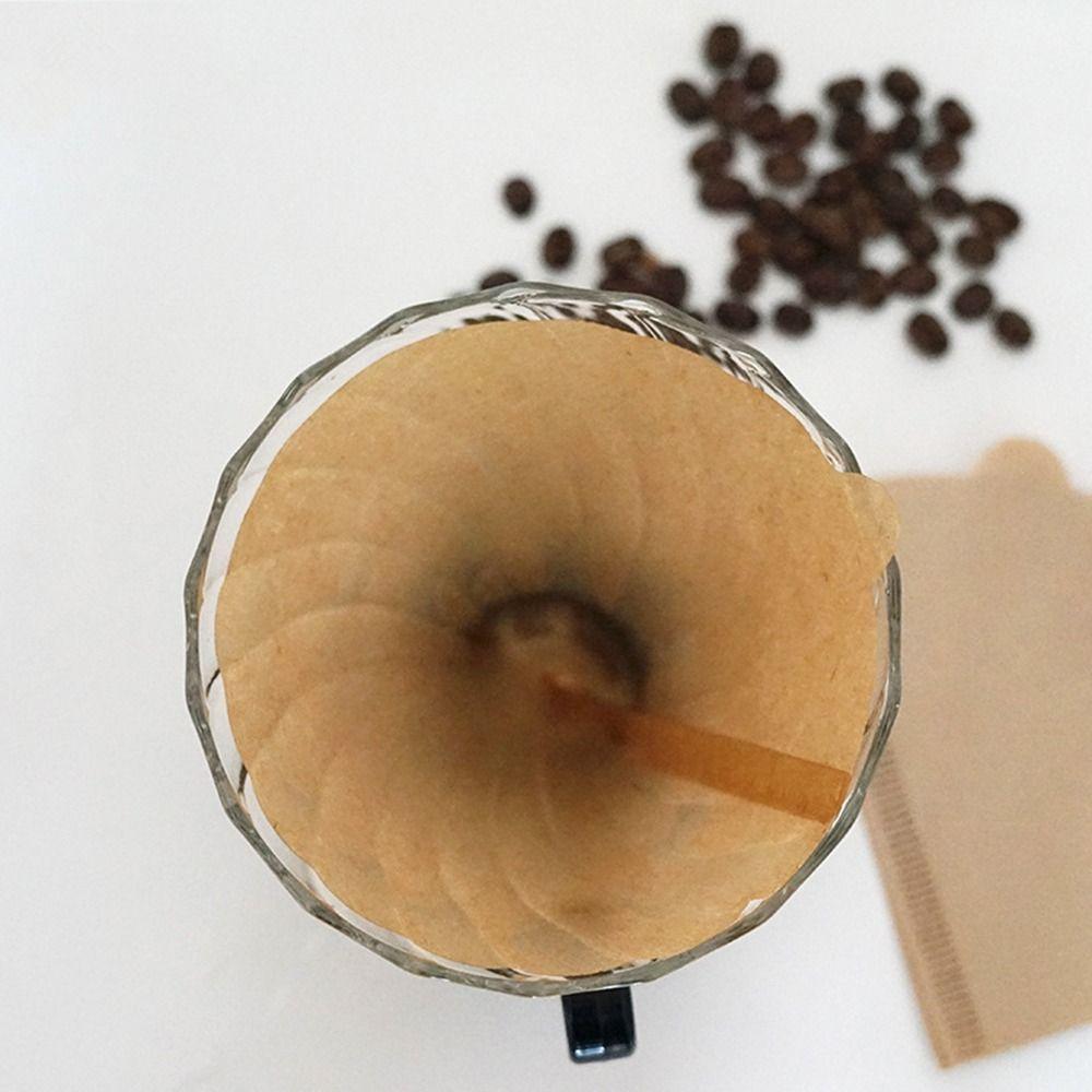 Brew Coffee Tool Coffee Filter Paper V-shaped Filter Paper Replacement Paper Hand Brewed Coffee